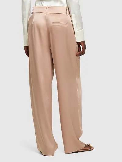 Belt Loop Crease Casual Pants