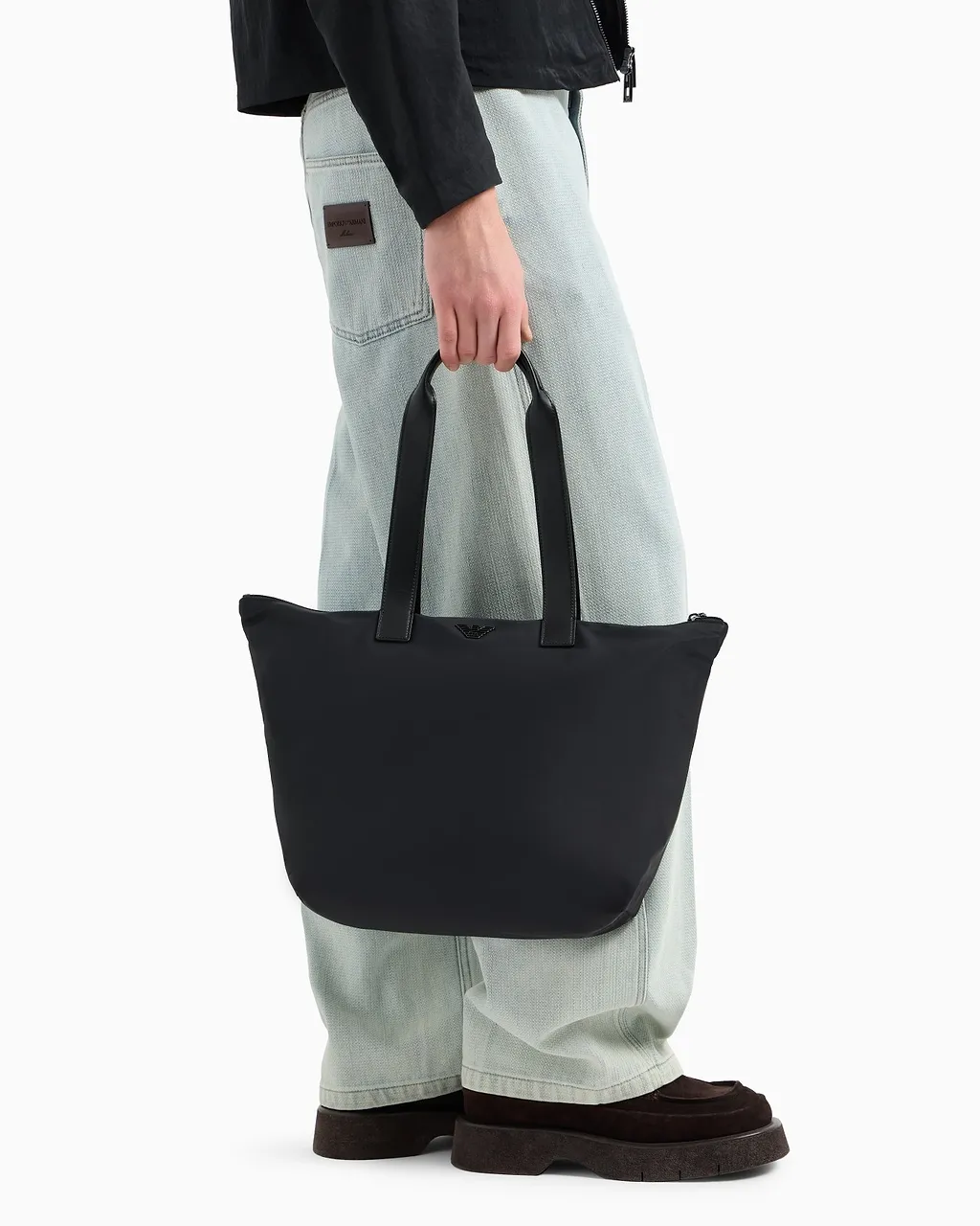 Emporio Armani Large Asv Top Handle Bag