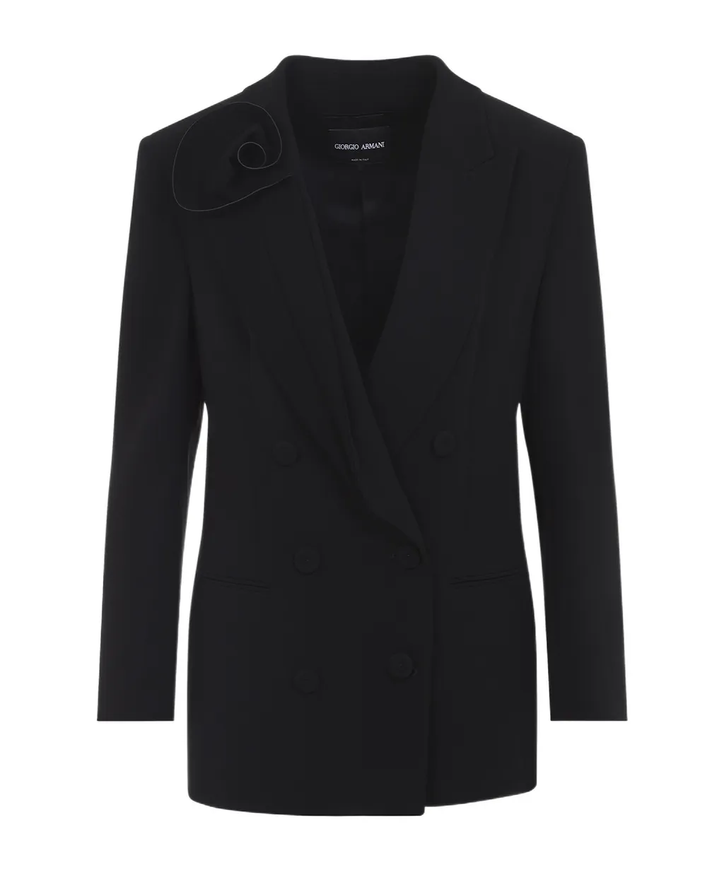 Giorgio Armani Double-Breasted Tailored Blazer