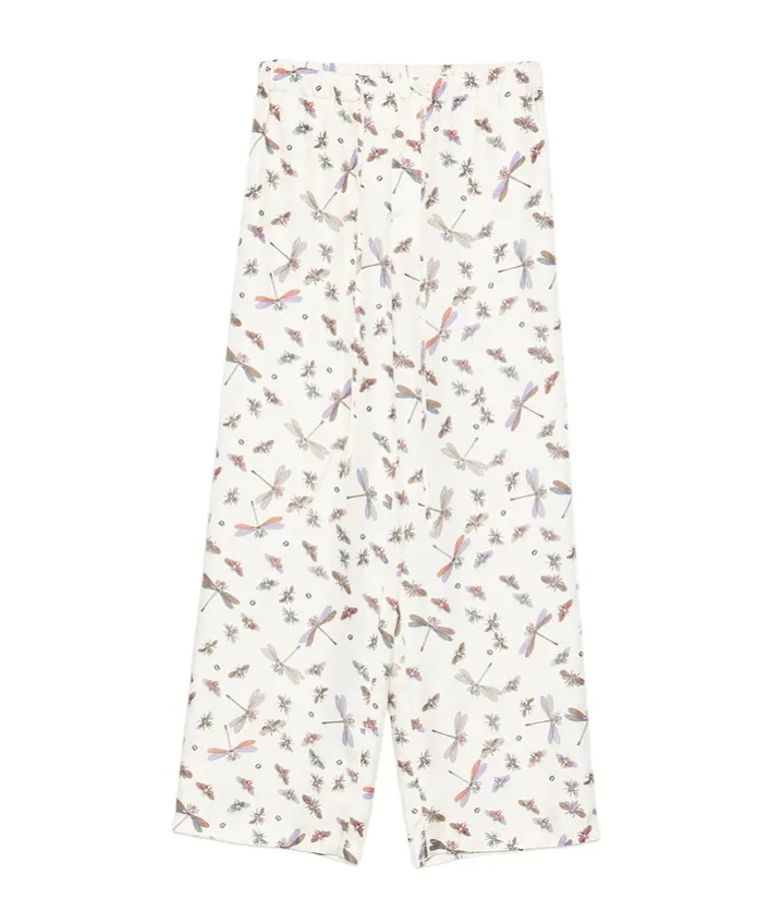 Gucci Printed Wide-Leg Trousers