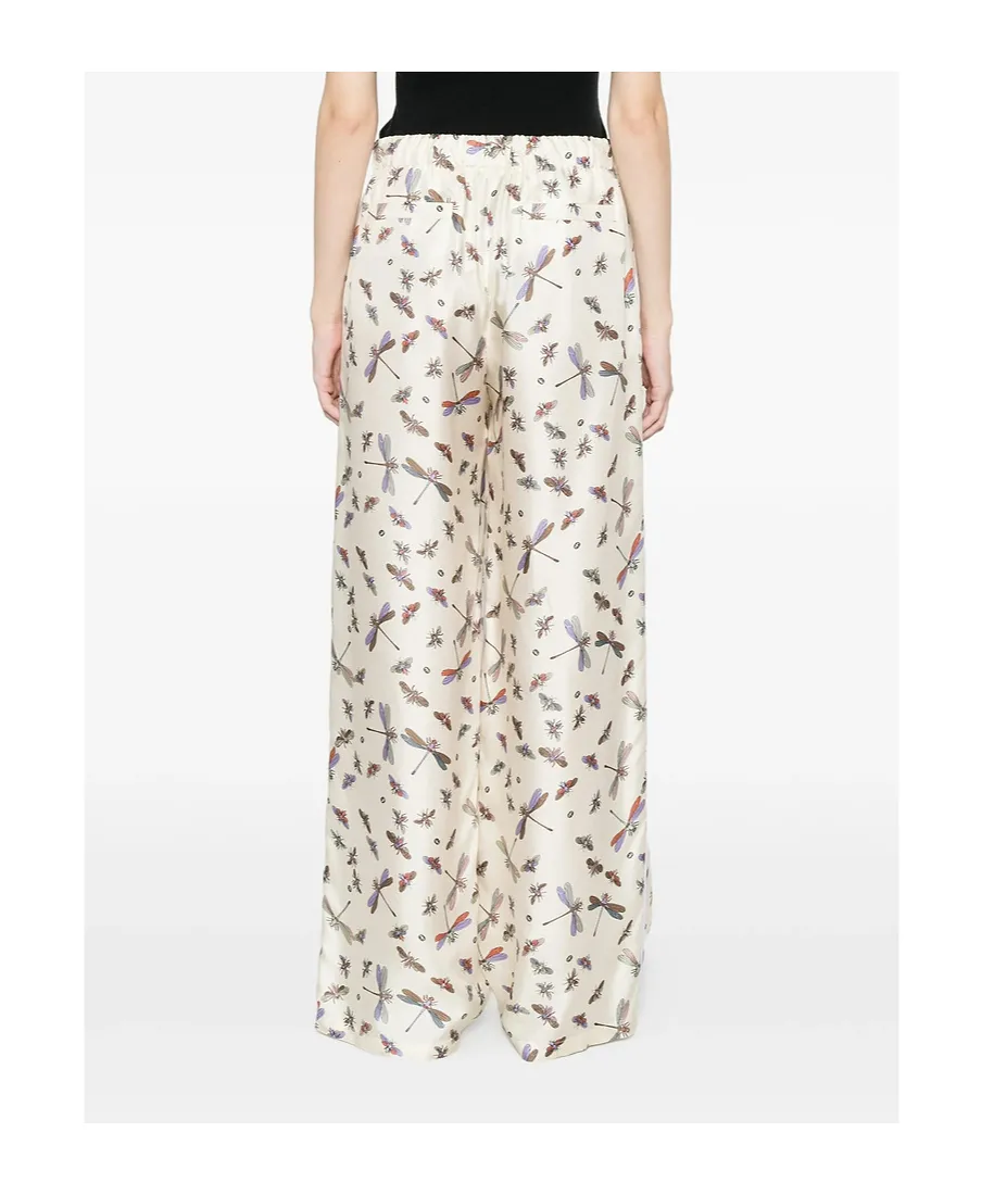 Gucci Printed Wide-Leg Trousers