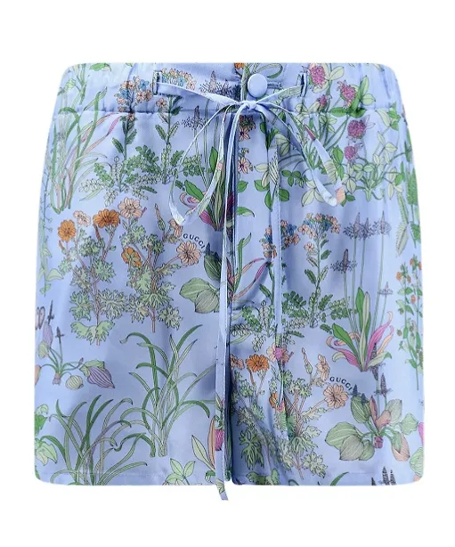 Gucci Printed Twill Shorts