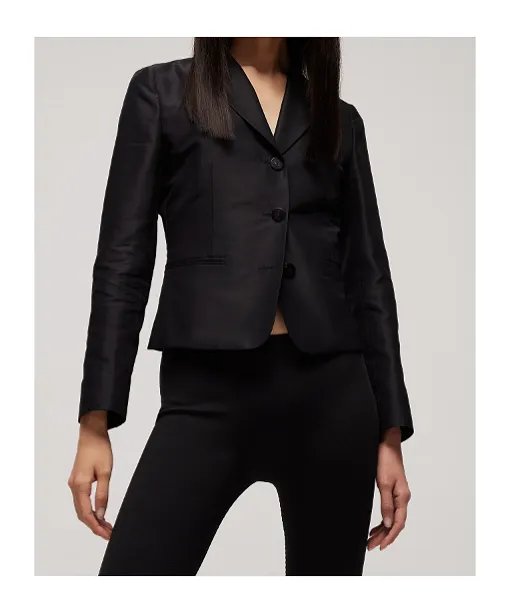 Fine Silk Faille Jacket