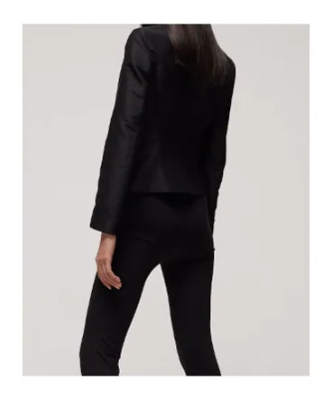 Fine Silk Faille Jacket
