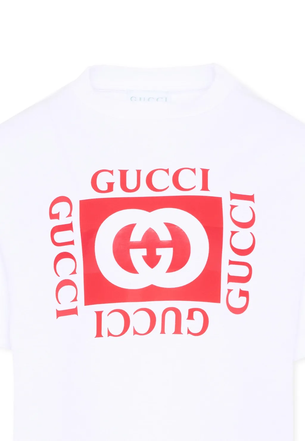 Gucci Kids Logo Print T-Shirt