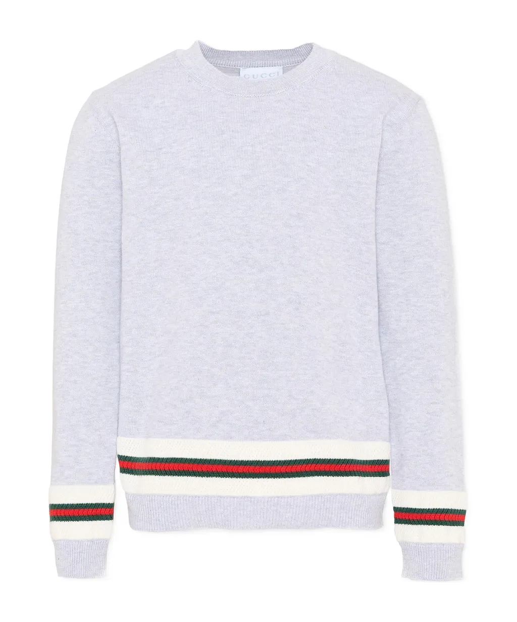 Gucci Kids Stripe Detailed Jumper