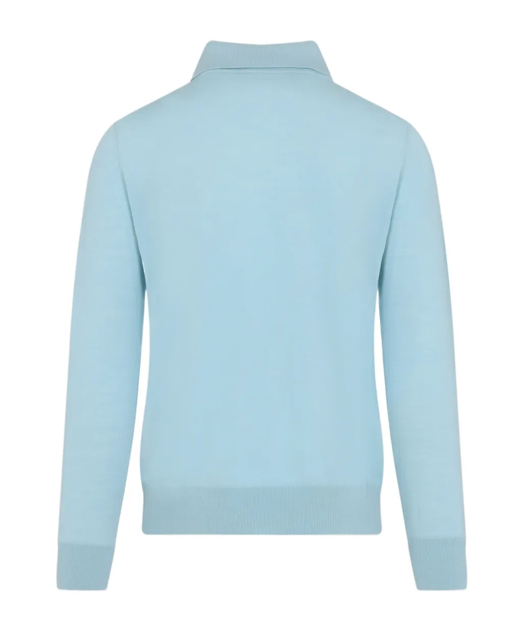 Giorgio Armani Fine Knit Polo Sweater