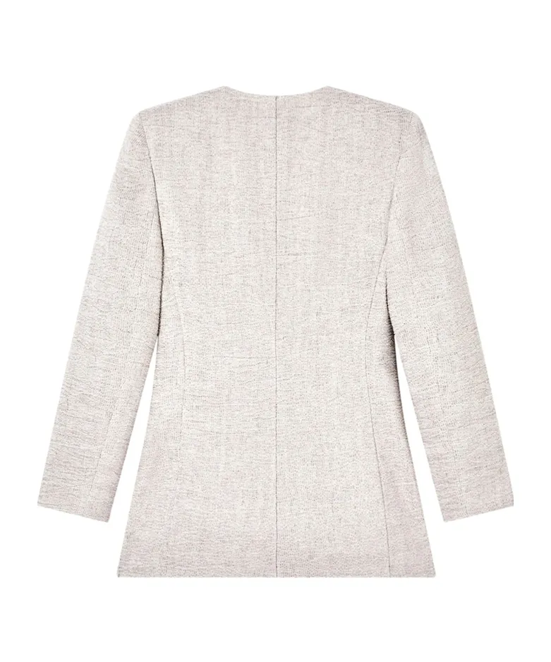 Long-Sleeved Suit Jacket