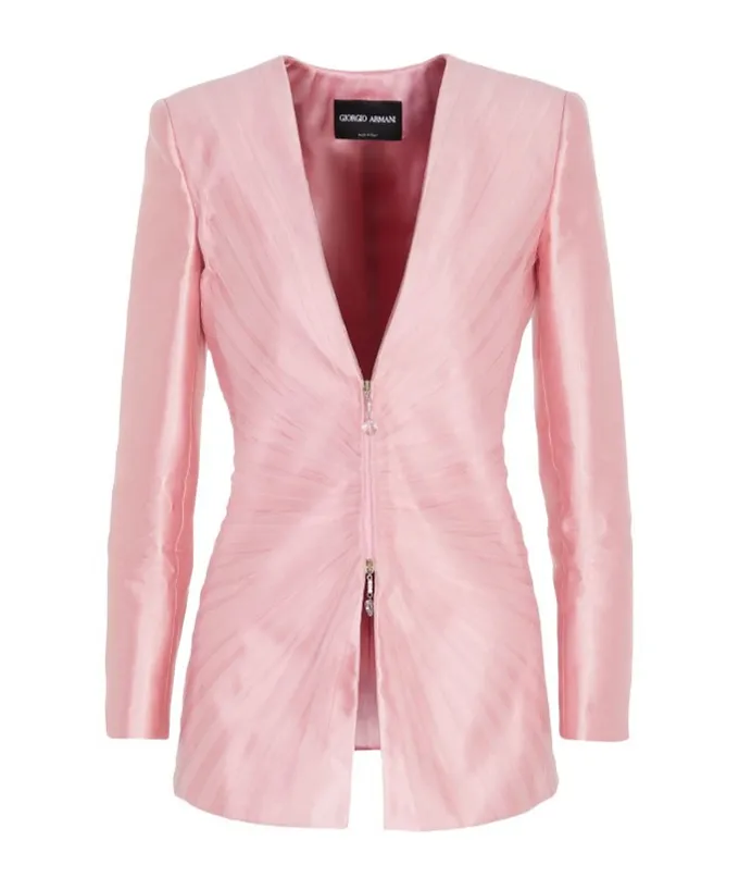 Long-Sleeved Suit Jacket