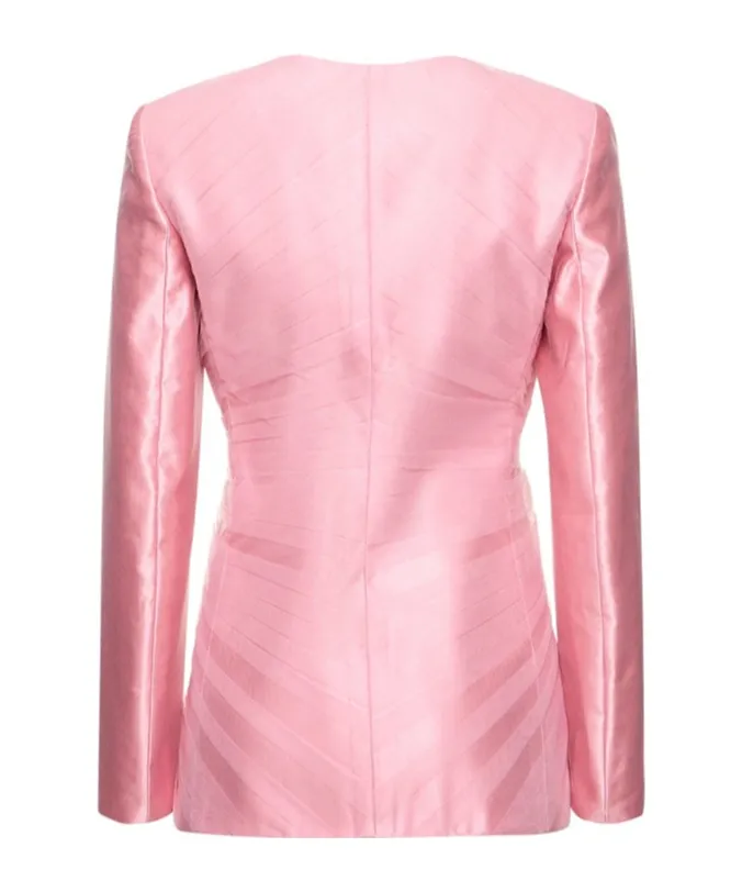 Long-Sleeved Suit Jacket