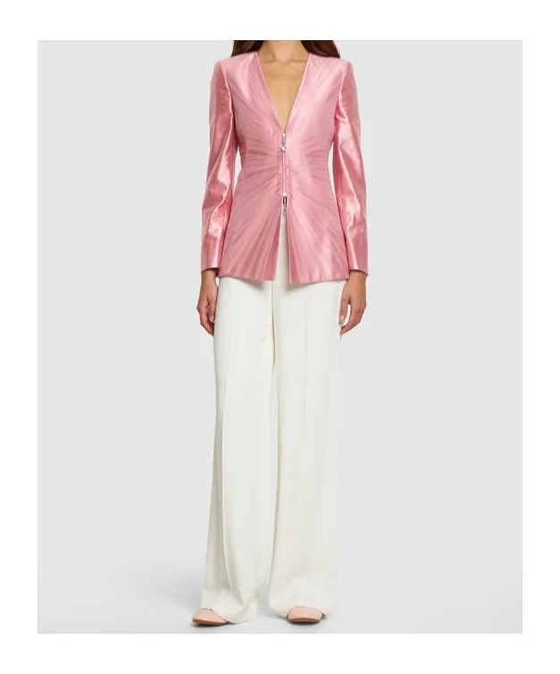 Long-Sleeved Suit Jacket