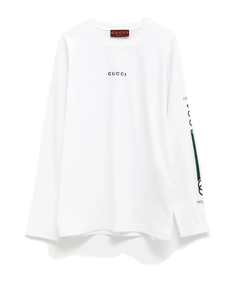 Gucci Logo Long-Sleeve T-Shirt