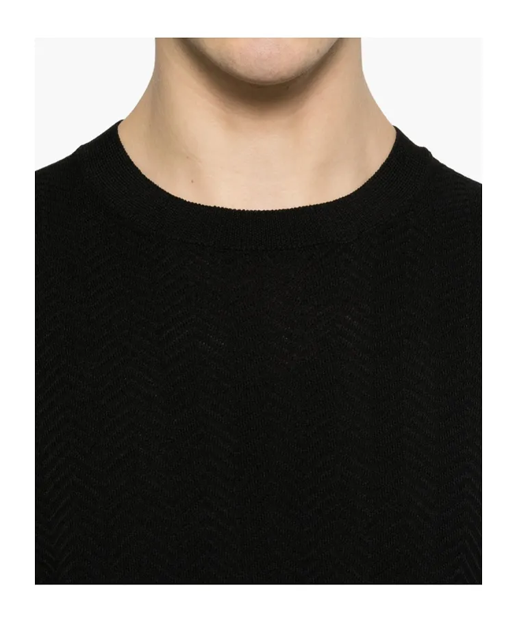 Short-Sleeved Knitted Shirt