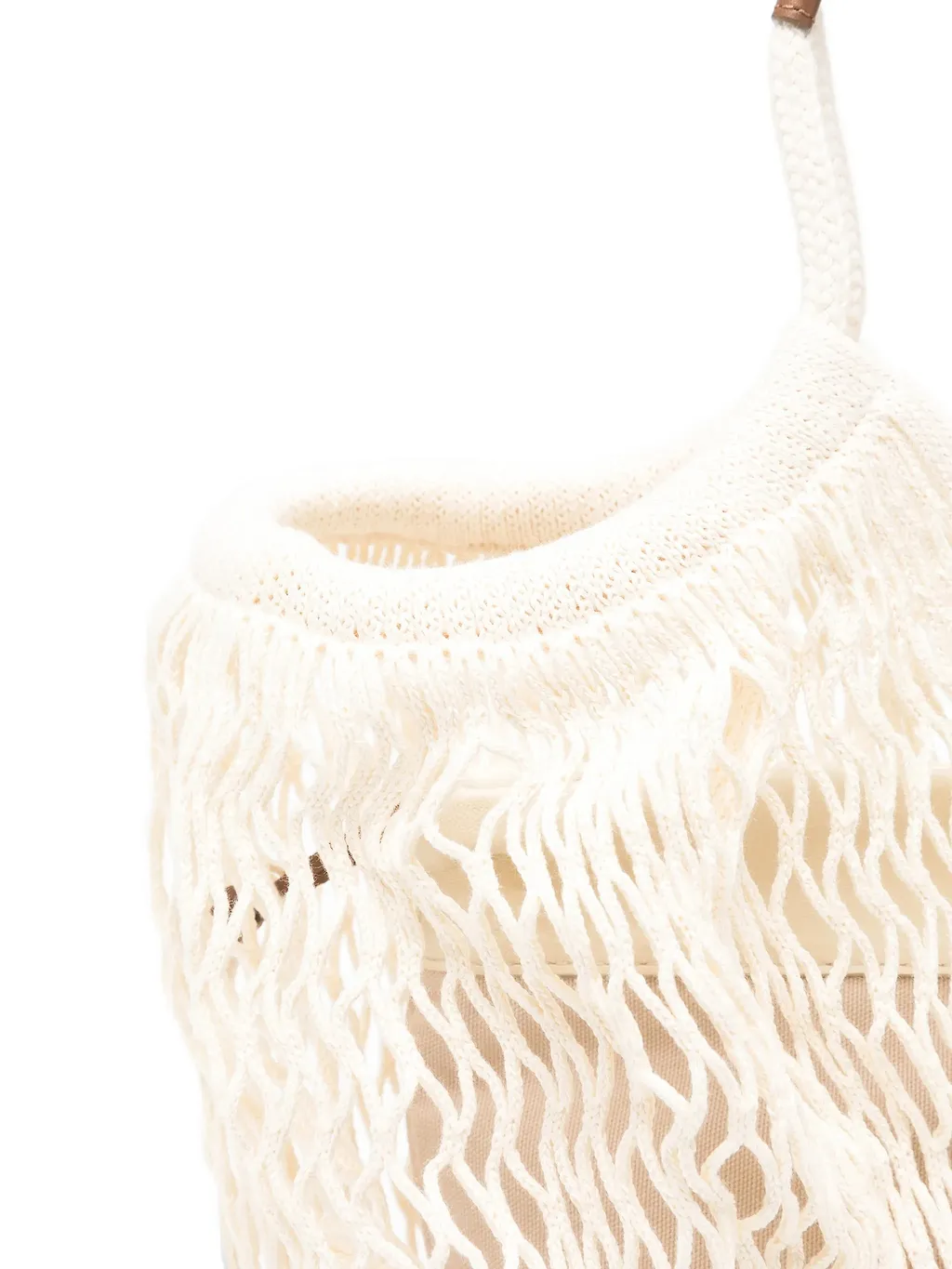 Hereu Knotted Mesh Tote Bag