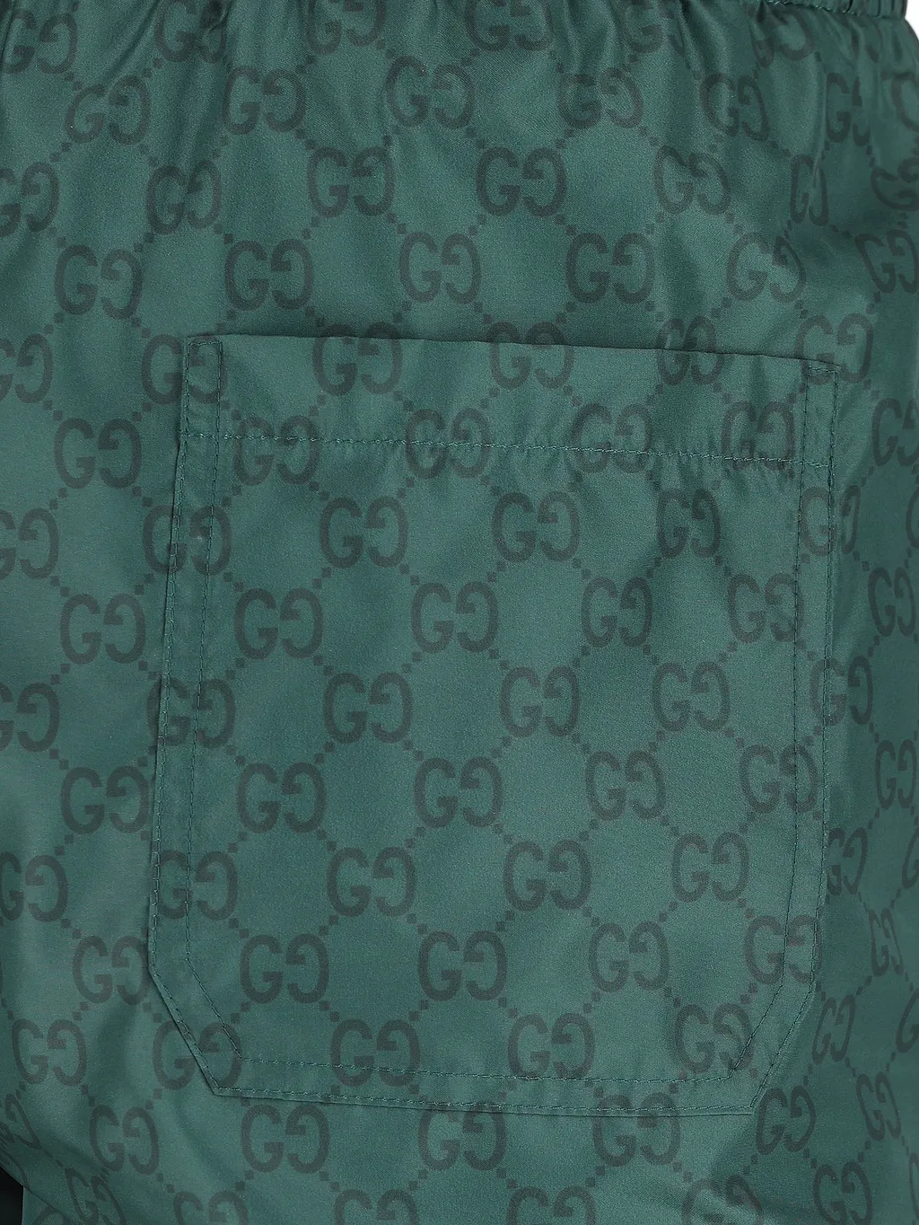 Gucci Monogrammed Drawstring Swimwear