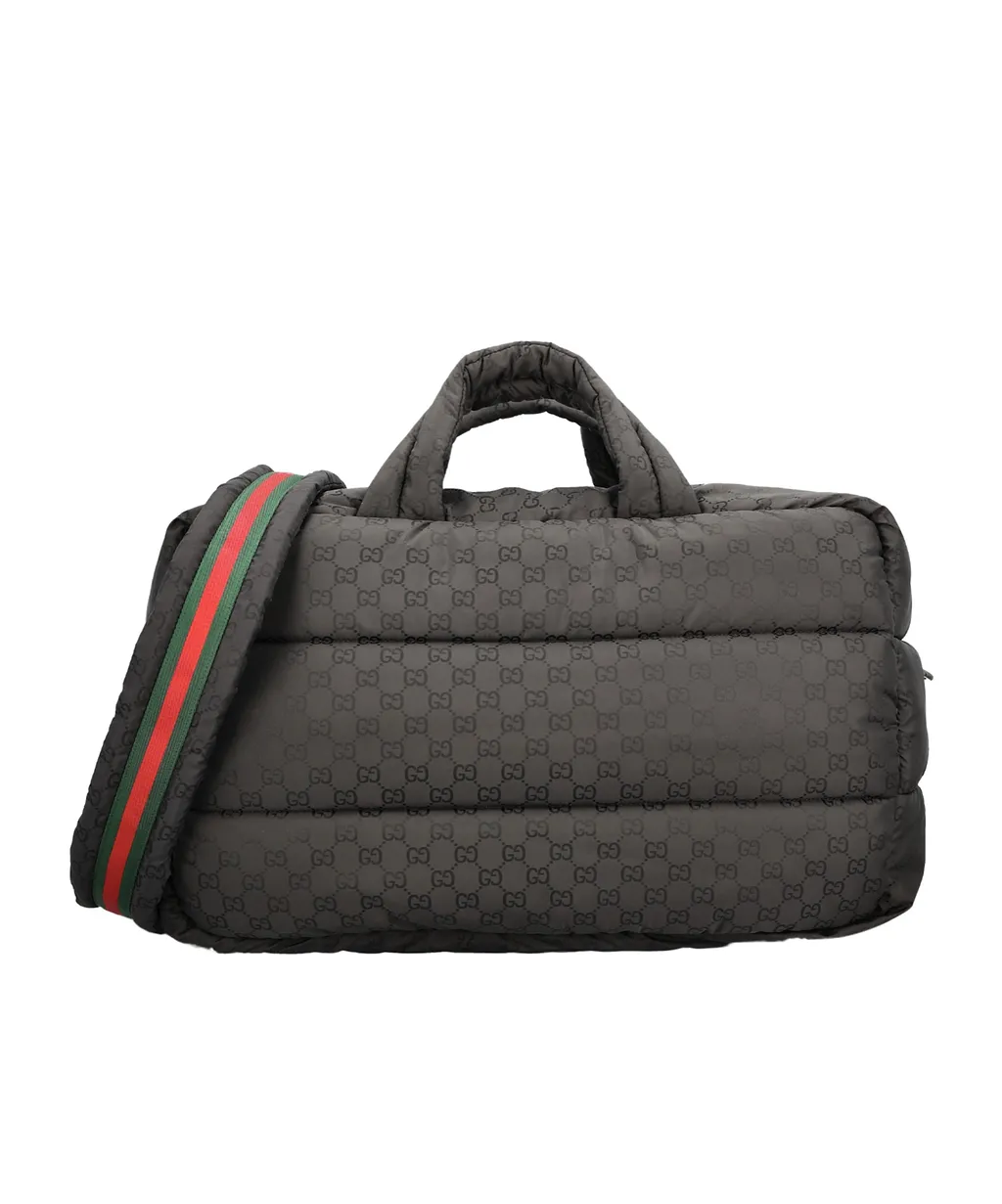 Gucci Monogrammed Padded Tote Bag