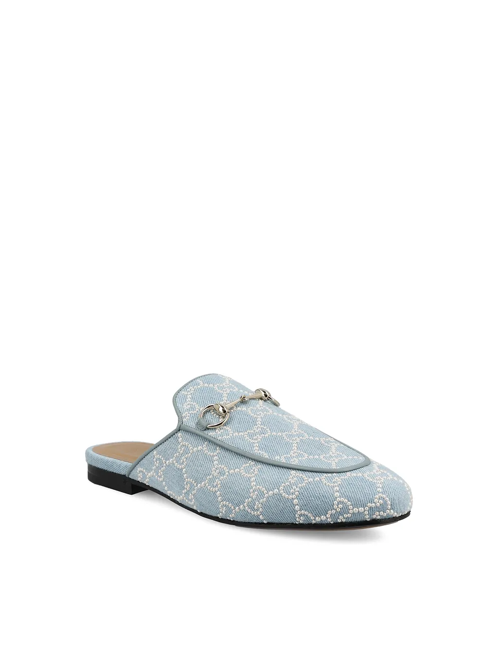 Gucci Monogrammed Slip-On Loafers