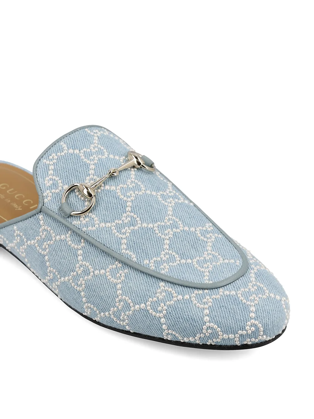 Gucci Monogrammed Slip-On Loafers
