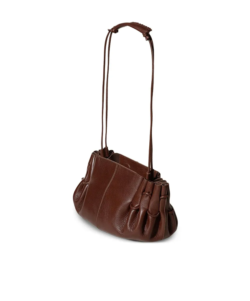 Pleated Shoulder Bag