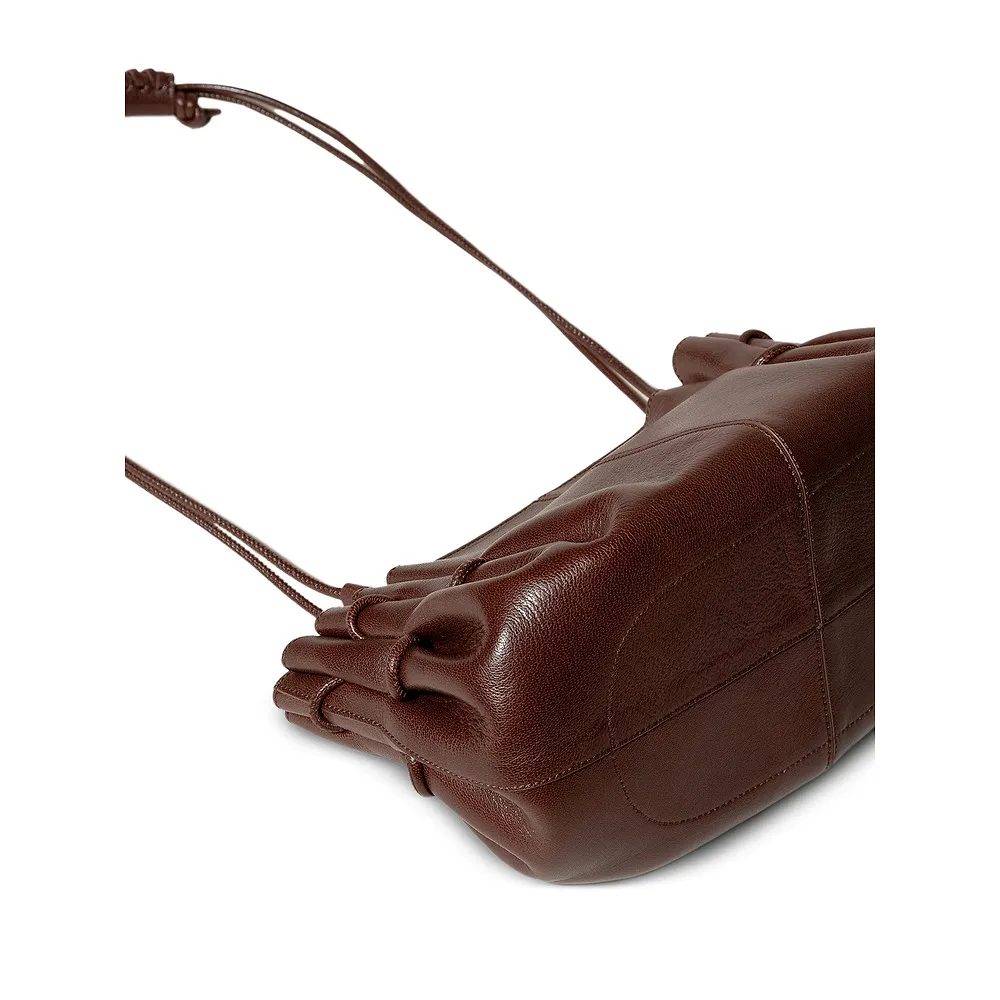 Pleated Shoulder Bag