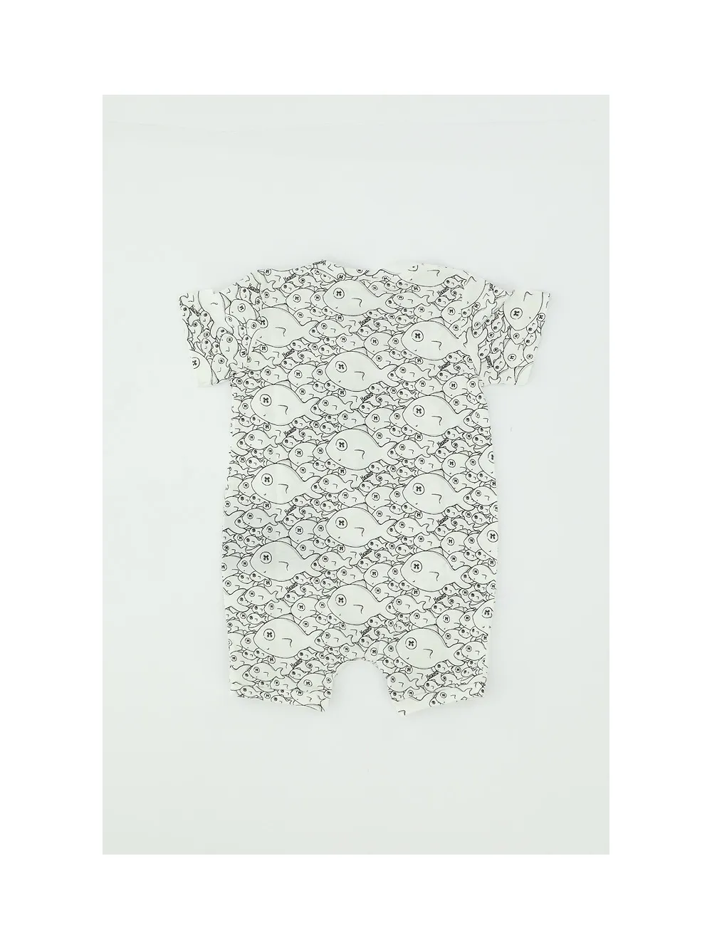 Fish-Print Baby Set