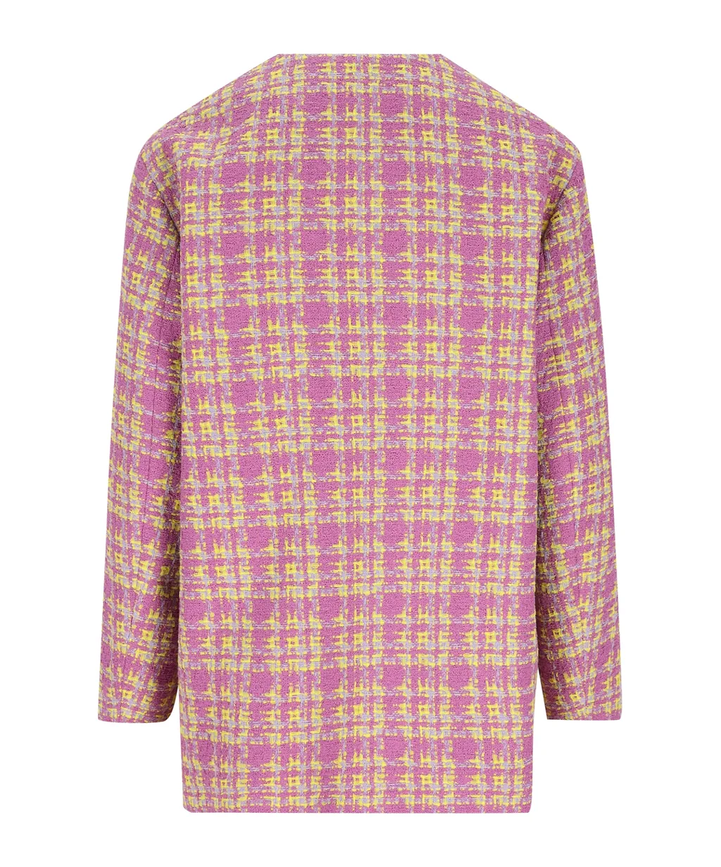Gucci Tweed Button-Up Jacket