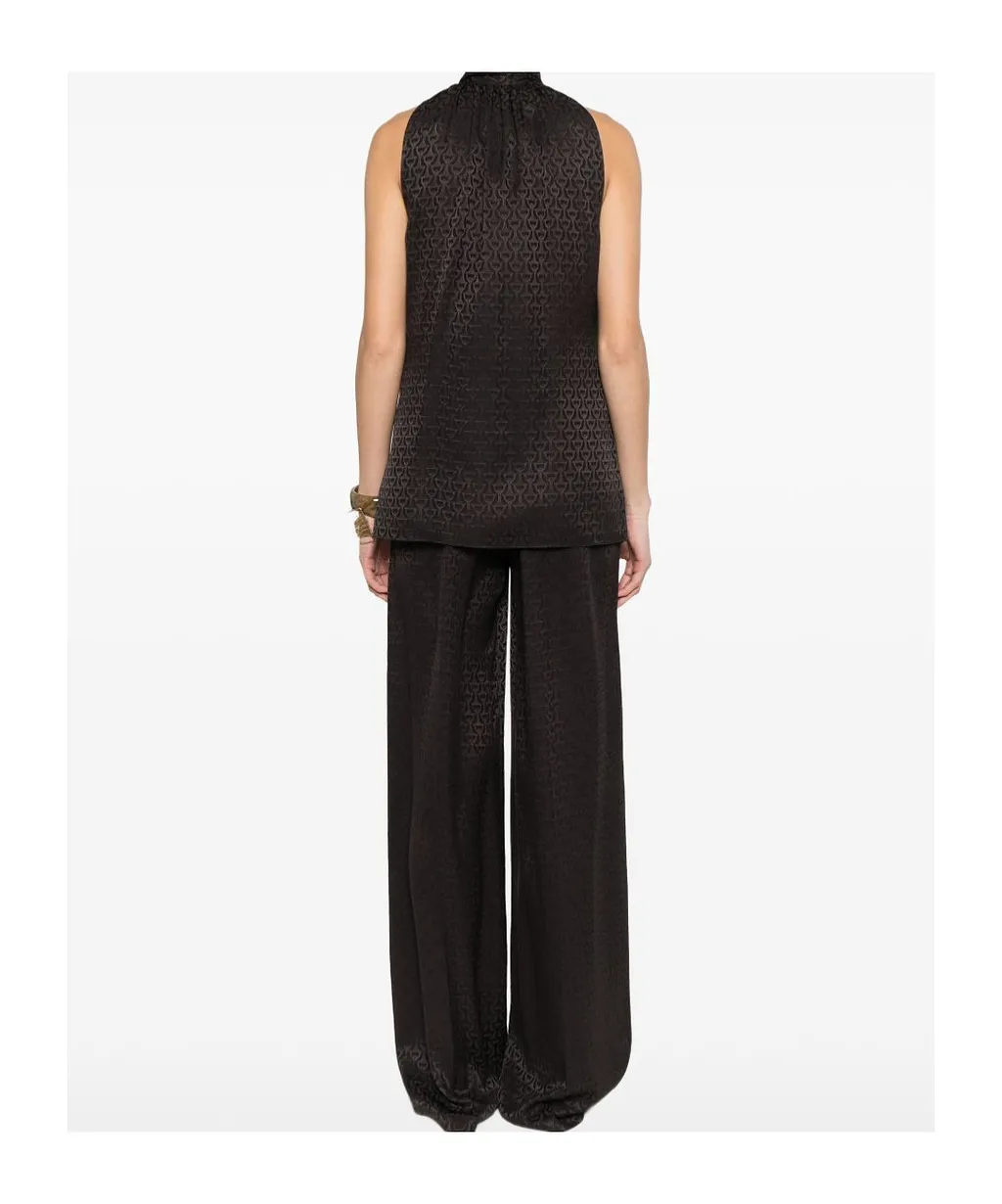 Gucci Turtleneck Sleeveless Top
