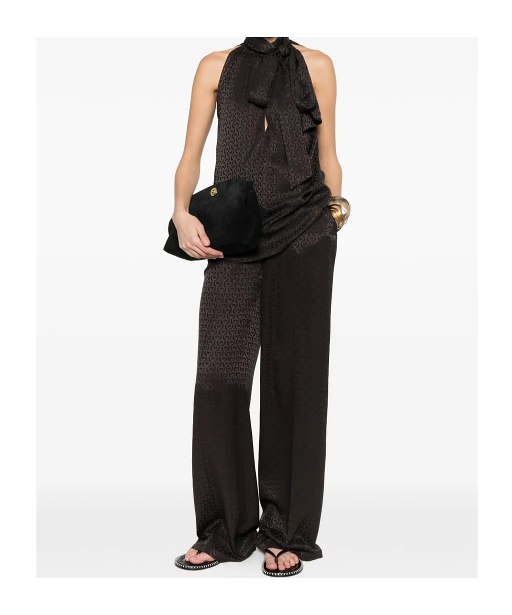 Gucci Turtleneck Sleeveless Top