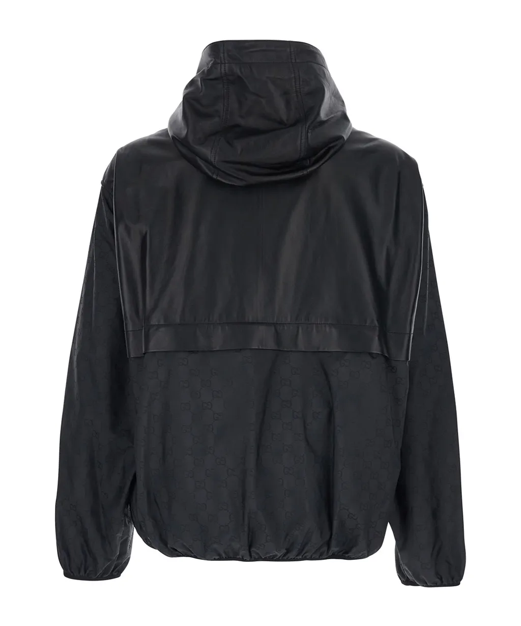 Gucci Zip-Up Hooded Jacket