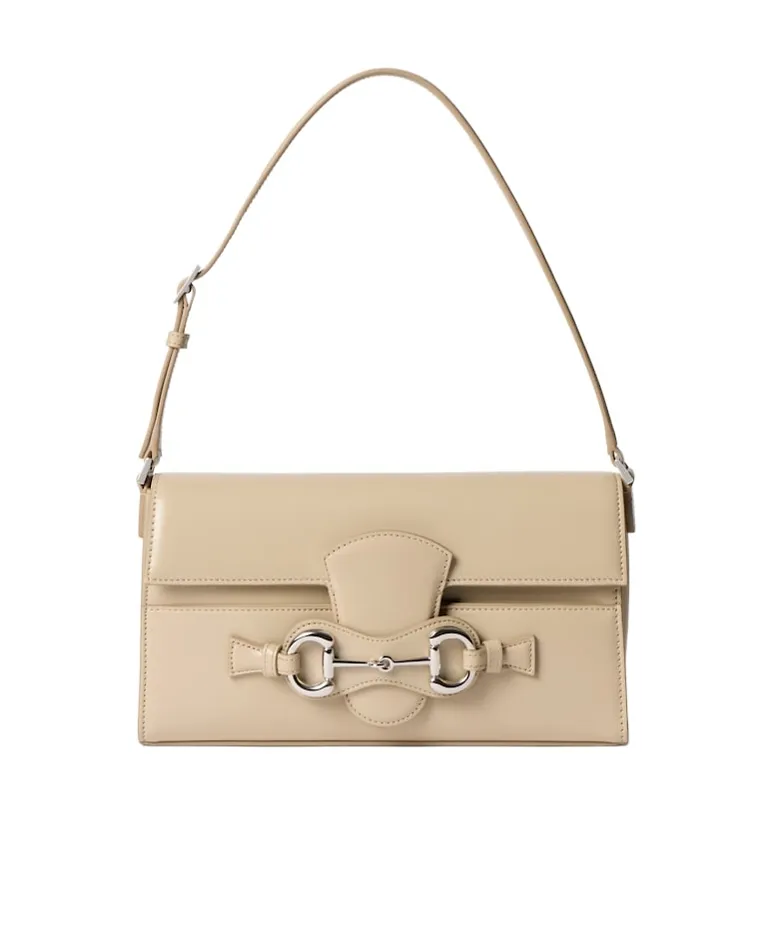 Horsebit Ristretto Medium Shoulder Bag