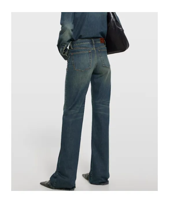 Gucci Horsebit Straight-Leg Jeans