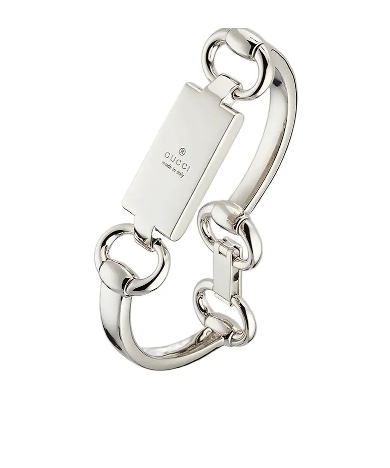 Horsebit Motif Bangle Bracelet