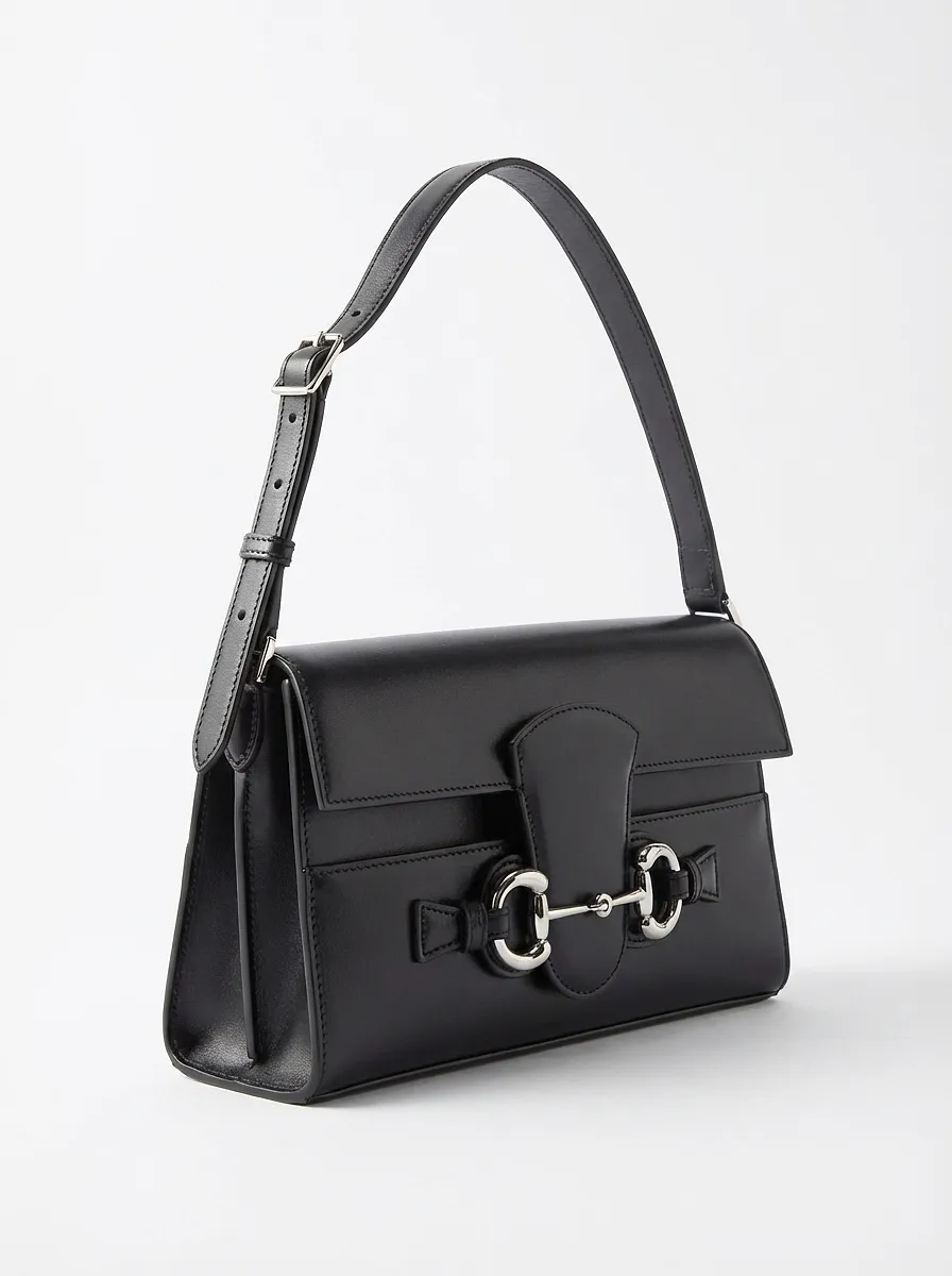 Horsebit Ristretto Medium Shoulder Bag