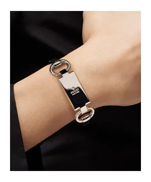 Horsebit Motif Bangle Bracelet