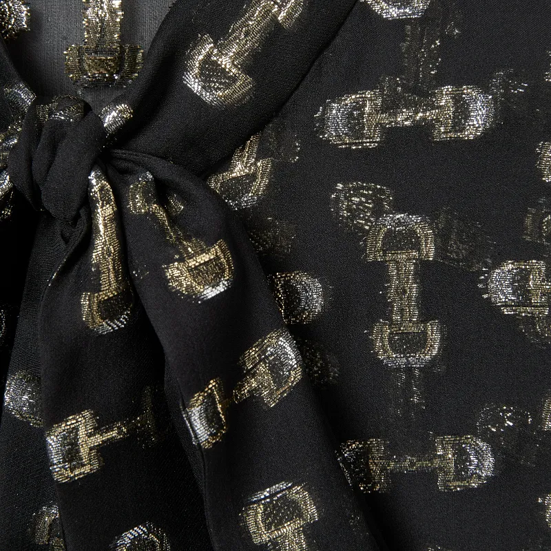 Horsebit Silk Fil Coup Shirt