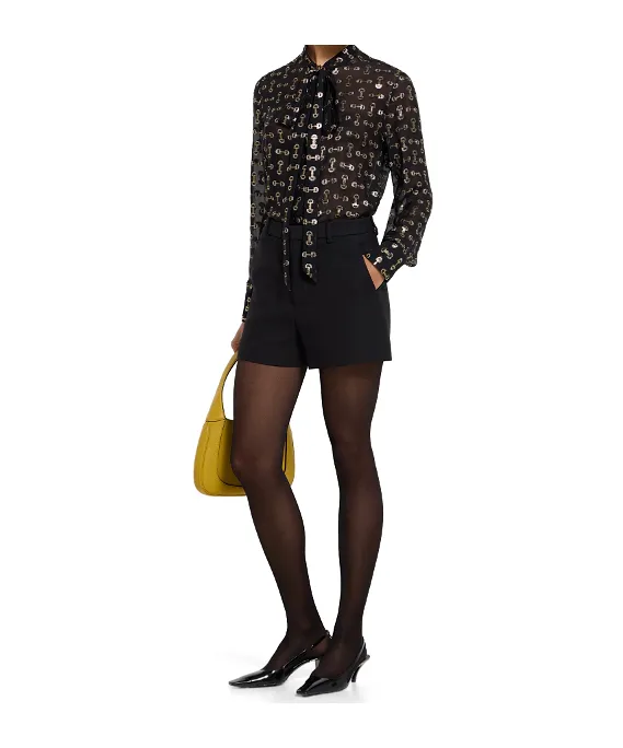 Horsebit Silk Fil Coup Shirt