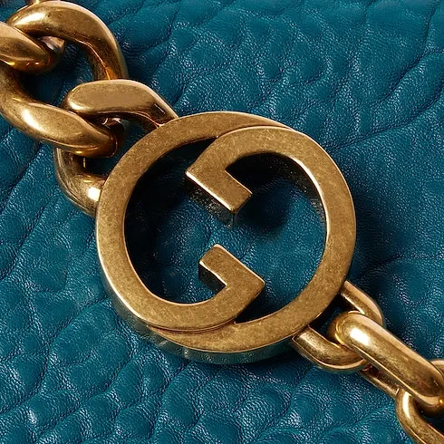 Large Shoulder Bag With Chain