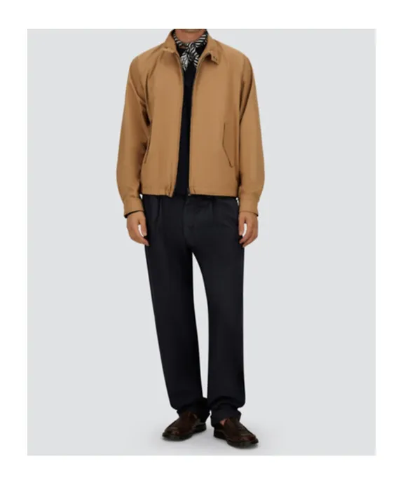 Zip-Up Flap-Pocket Jacket