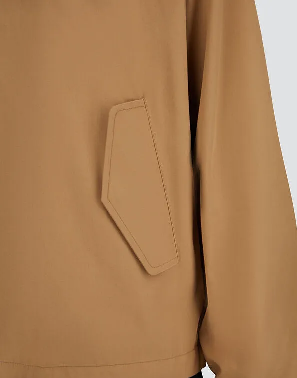 Zip-Up Flap-Pocket Jacket