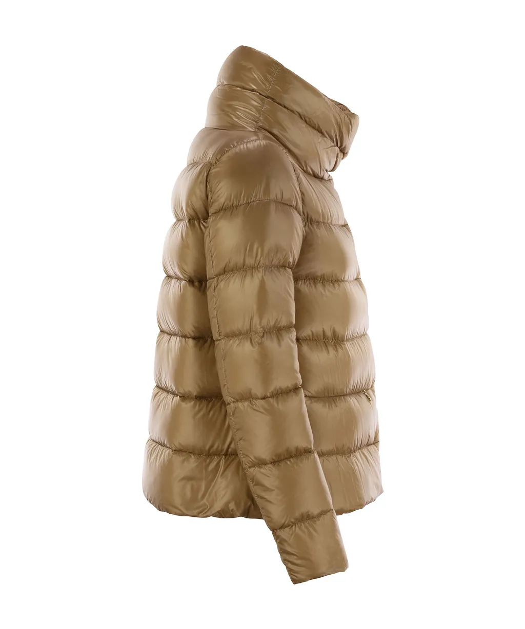 Long-Sleeved Down Jacket