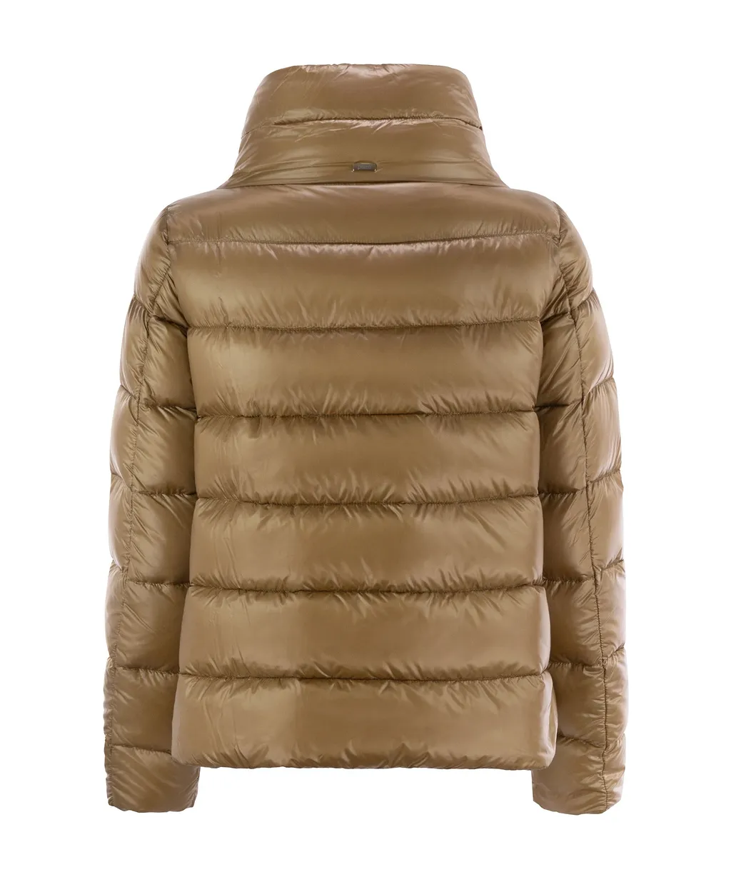 Long-Sleeved Down Jacket