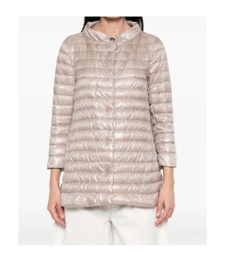 Long-Sleeved Down Jacket