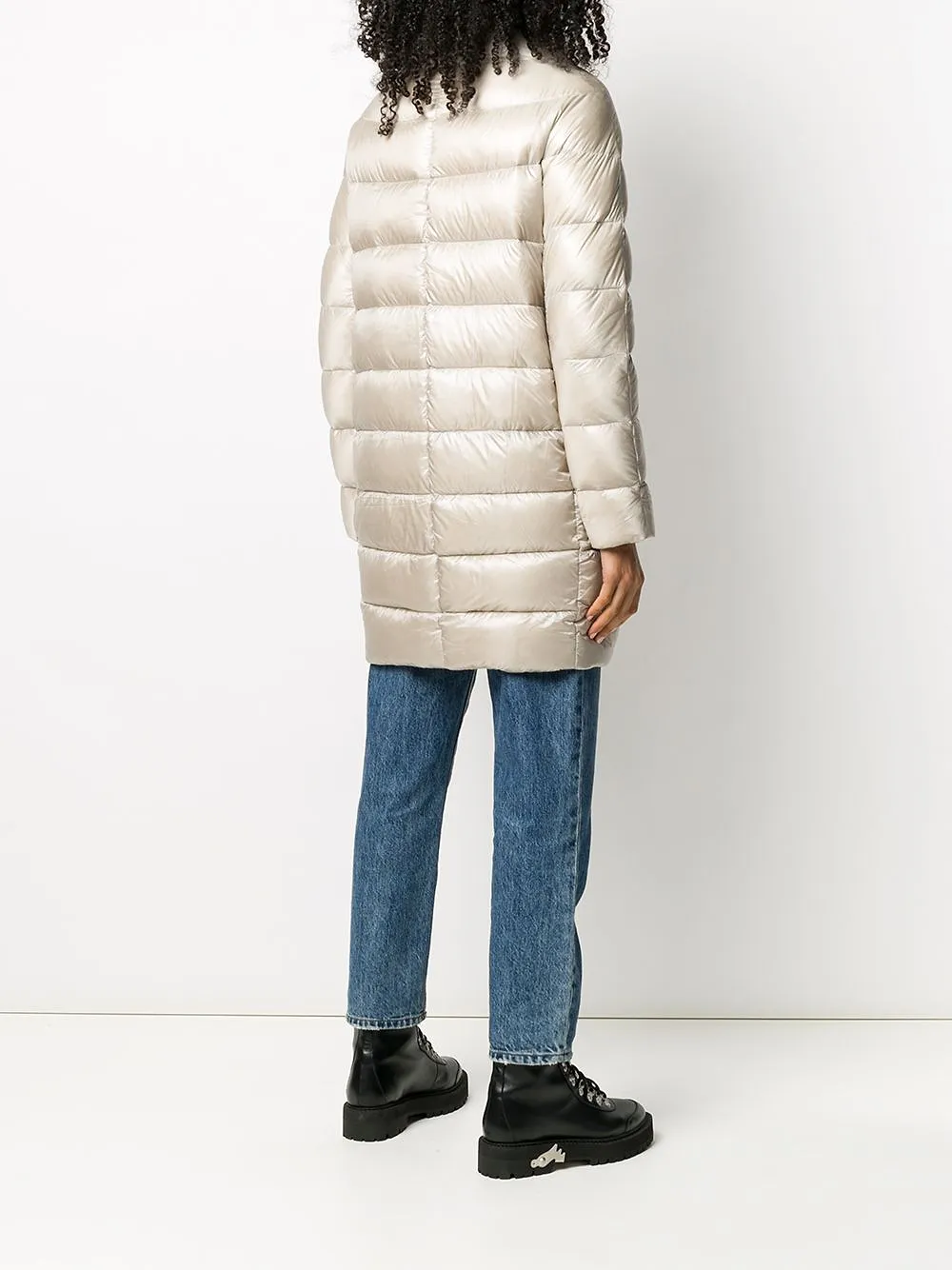 Padded High-Neck Coat