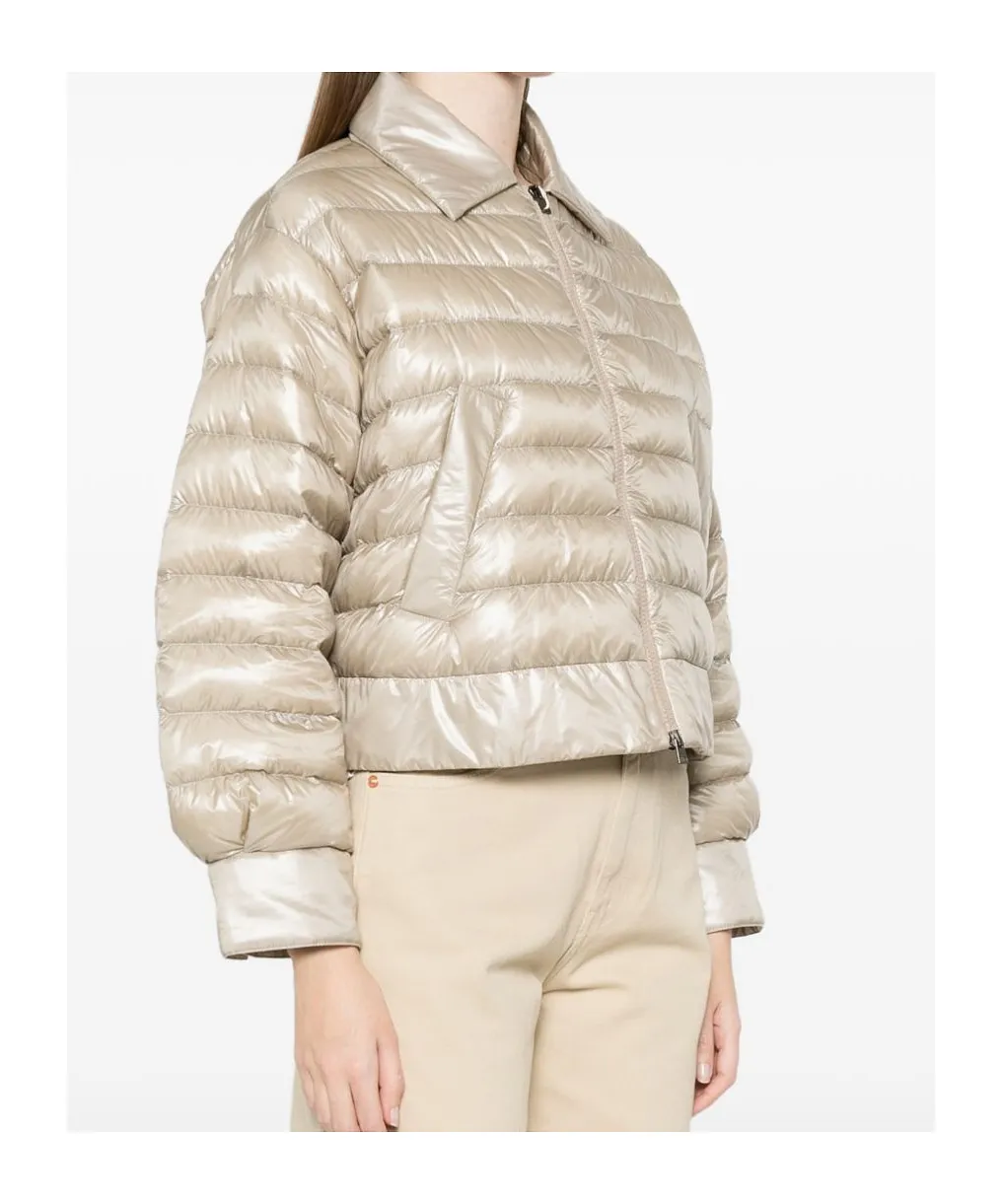 Collared Quilted Jacket