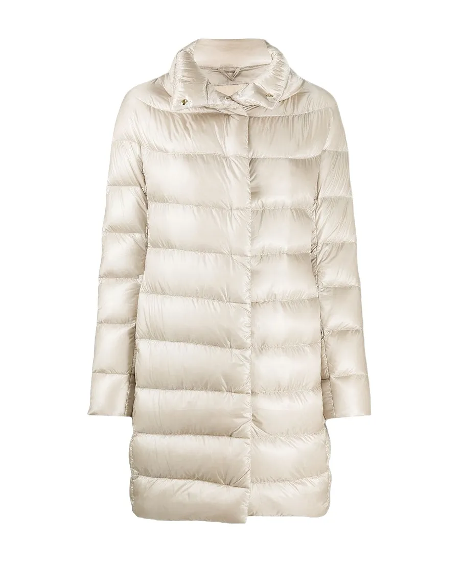 Padded High-Neck Coat