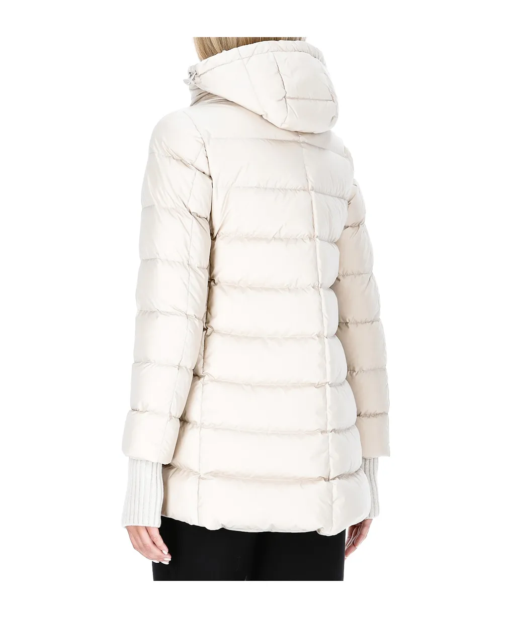 Zip-Fastening Padded Coat