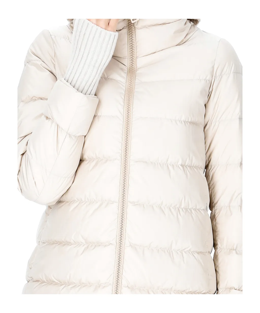 Zip-Fastening Padded Coat