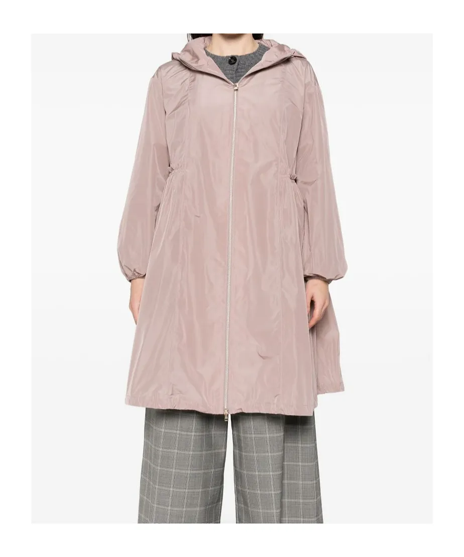 Herno Zip-Up Hooded Coat