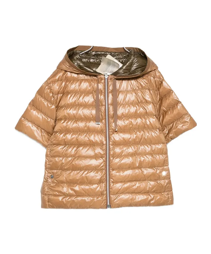 Short-Sleeved Reversible Down Jacket