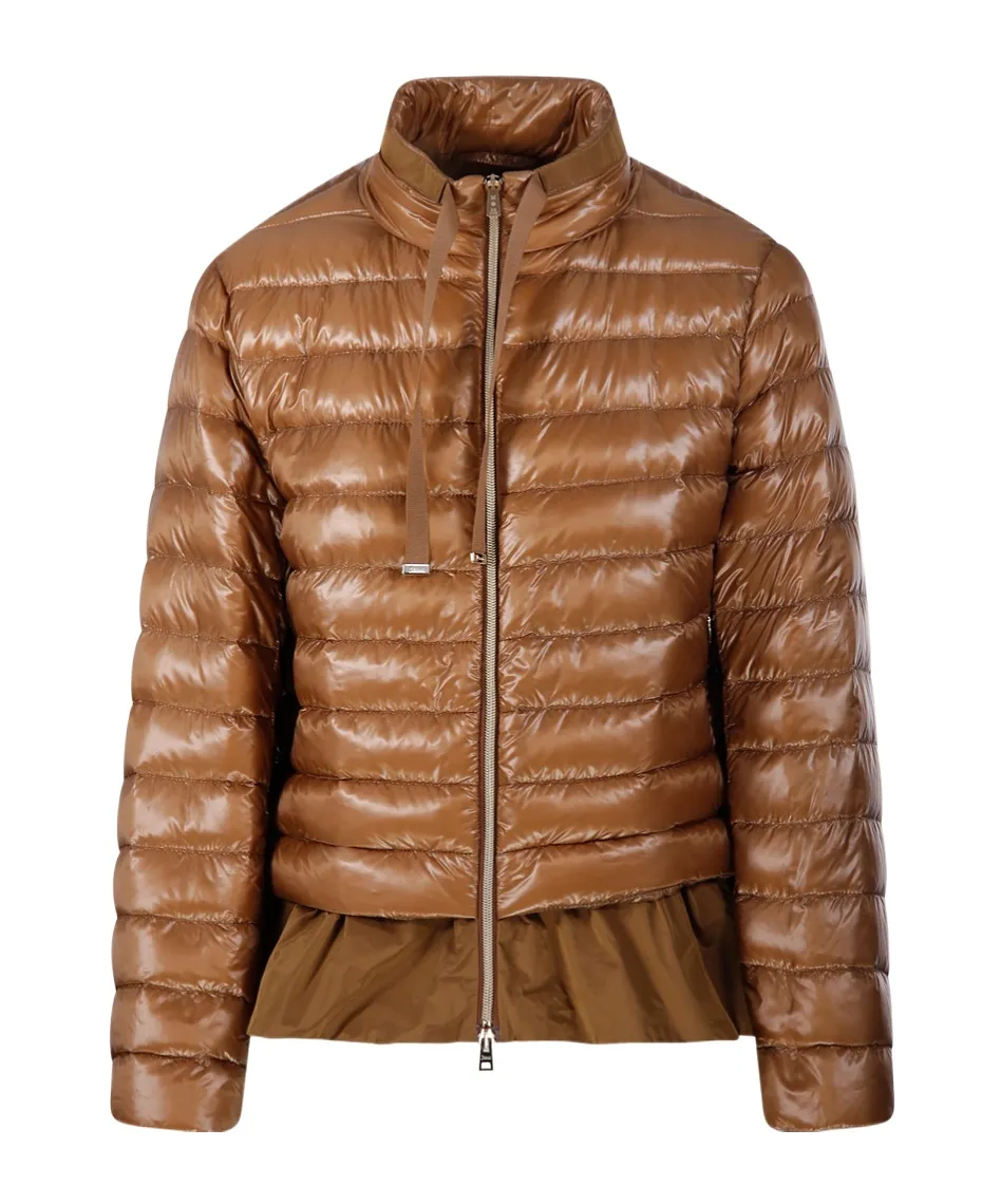 Herno Peplum Down Jacket